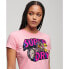 Фото #3 товара SUPERDRY Neon Motor Graphic Fitted short sleeve T-shirt