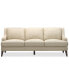 Фото #4 товара Collyn 83" Modern Leather Sofa, Created for Macy's