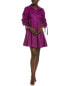 Фото #1 товара Maison Tara Poplin Shirtdress Women's Purple 16