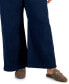 ფოტო #6 პროდუქტის Plus Size Wide-Leg High-Rise Jeans, Created for Macy's
