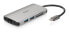 Фото #3 товара Концентратор USB D-Link DUB-M810 USB 3.2 Gen 1 Type-C Silver, поддерживает 100 W, IEEE 802.3/802.3ab/802.3u/802.3x, с поддержкой MicroSD/SD/SDHC/SDXC