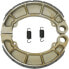 Фото #1 товара EBC Water Grooved Series Organic H351G Rear Brake Shoe