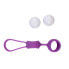 Фото #4 товара Анальные шарики CHISA Geisha Balls MisSweet 17.7 см силиконовые фиолетовые