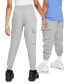 ფოტო #2 პროდუქტის Big Kids Sportswear Club Fleece Cargo Pants