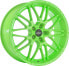 Фото #1 товара Колесный диск литой Oxigin 14 Oxrock neon green 8.5x18 ET35 - LK5/112 ML72.6