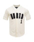 ფოტო #2 პროდუქტის Men's Jalen Hurts Cream Philadelphia Eagles Name Number Triple Tonal Button-Up Baseball Jersey