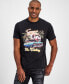 Фото #1 товара Men's Fine Clothing Short Sleeve Crewneck Summer Car Graphic T-Shirt