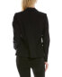 Фото #2 товара Leggiadro Architectural Seam Silk-Blend Jacket Women's Black 6