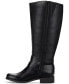 Women's Maliaa Wide-Calf Buckled Riding Boots, Created for Macy's