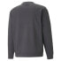 Фото #4 товара Puma Cloudspun Heather Crew Neck Long Sleeve Pullover Shirt Mens Black Casual To