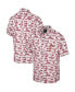 Фото #1 товара Men's White Arizona State Sun Devils Spontaneous is Romantic Camp Button-Up Shirt