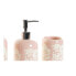 Фото #3 товара Набор для ванной DKD Home Decor 8 x 8 x 17,5 cm Керамика Розовый Белый