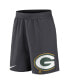 Фото #3 товара Men's Anthracite Green Bay Packers Stretch Performance Shorts