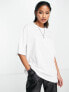 Фото #1 товара Something New X Naomi Anwer oversized t-shirt in white