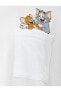 Tom Ve Jerry Cepli Tişört Lisanslı Baskılı