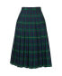Фото #5 товара Women's School Uniform Plaid Pleated Skirt Below the Knee