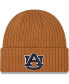 ფოტო #1 პროდუქტის Men's Light Brown Auburn Tigers Core Classic Cuffed Knit Hat