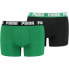 Men's Boxer Shorts Puma M Green (2 uds)