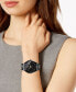 ფოტო #4 პროდუქტის Unisex Swiss Automatic True Diamond (1/8 ct. t.w.) Black Ceramic Bracelet Watch 40mm