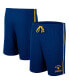 ფოტო #2 პროდუქტის Men's Navy West Virginia Mountaineers Thunder Slub Shorts