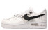 【定制球鞋】 Nike Air Force 1 Low 达芬奇定制 无主之地 涂鸦 贴布 简约 低帮 板鞋 GS 白黑 / Кроссовки Nike Air Force DD8959-100