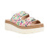 Фото #2 товара Chinese Laundry Surfs Up Floral Platform Womens Multi Casual Sandals BSLJ1AALD-