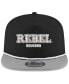 Men's Black Kyle Busch Rebel Bourbon Golfer Snapback Hat