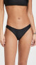 Фото #2 товара Madewell 291674 Women's Second Wave Curved-Waist Bikini Bottoms, True Black, XS