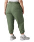 Фото #6 товара Plus Size Off-Duty High Rise Relaxed Jogger Pants