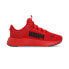 Фото #2 товара Puma Softride Astro Slip 37879902 Mens Red Canvas Athletic Running Shoes
