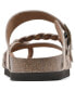 ფოტო #3 პროდუქტის Women's Hazy Footbed Sandals