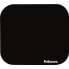 Фото #2 товара Fellowes Premium Mousepad - Black - Black - Monochromatic - Polyester - Rubber
