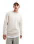 JJ Rebel crew neck sweatshirt with back print in beige