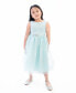 ფოტო #1 პროდუქტის Toddler Girls Sleeveless Sequin and Glitter Mesh Party Dress