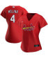 Women's Yadier Molina Red St. Louis Cardinals Alternate Replica Player Jersey