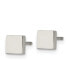 Stainless Steel Polished Square Earrings