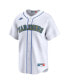 Фото #2 товара Men's White Seattle Mariners Cooperstown Collection Limited Jersey