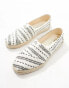 Фото #4 товара Toms Alpargata espadrilles in natural global stripe