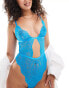 Фото #1 товара ASOS DESIGN Sienna lace soft body in blue