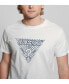 Фото #4 товара Men's Triangle Embroidered Short Sleeve T-shirt