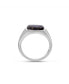 ფოტო #3 პროდუქტის Grey Picture Jasper Gemstone Sterling Silver Men Signet Ring