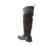 Фото #11 товара Roan by Bed Stu Natty F858037 Womens Gray Leather Lace Up Knee High Boots