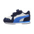 Фото #3 товара Puma Cabana Racer Sl Slip On Toddler Boys Blue Sneakers Casual Shoes 351980-82