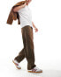 Фото #1 товара ASOS DESIGN baggy jean in brown