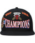 Фото #3 товара Men's Black Chicago Bulls Hardwood Classics 1997 NBA Champions Snapback Hat