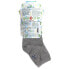 Aloe Moisture, Aloe Socks, Grey and White, 2 Pairs