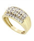 Men's Diamond Cluster Ring (1 ct. t.w.) in 10k Gold