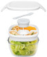 Фото #3 товара Glass Leak-Proof Salad Container