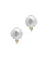 ფოტო #1 პროდუქტის Imitation Pearl and Crystal Earrings