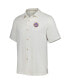 Фото #2 товара Men's White New York Mets Sport Tropic Isles Camp Button-Up Shirt